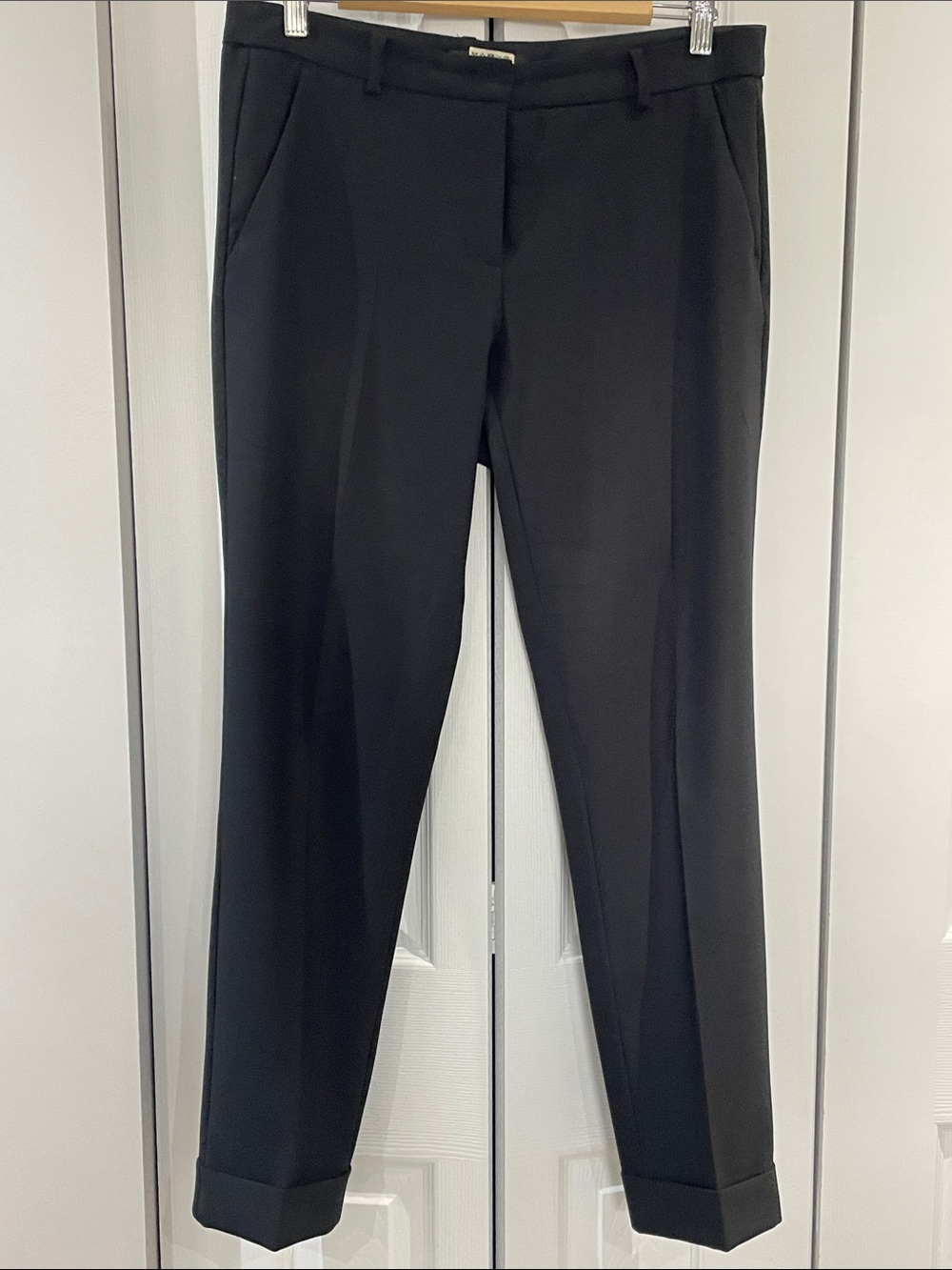 MaxMara Black Cigarette  Pants
